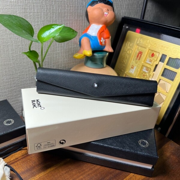 위핑,몽블랑 사토리얼 펜파우치 접이식 가죽 필통 116348