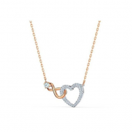 스와로브스키 INFINITY HEART 믹스메탈 목걸이 5518865