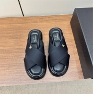 샤넬 슬리퍼 쿠션 샌들 샌달 여름슬리퍼 가죽샌들 347081