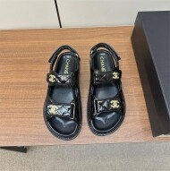 샤넬 CC  벨크로 샌들 346925