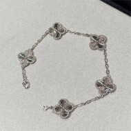 반클리프 아펠 빈티지 알함브라 브레이슬릿 화이트 골드/ VANCLEEF&ARPELS