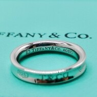 티파니 앤코 1837 네로우 링 반지 / TIFFANY & CO.