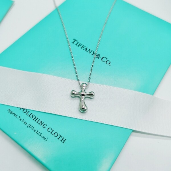 에이프,티파니 앤코 엘사 퍼레티 크록스 펜던트 목걸이 / TIFFANY & CO.